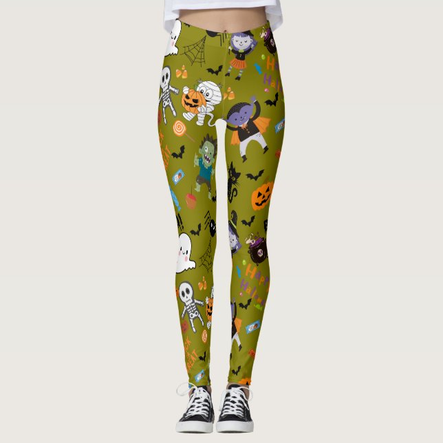 Leggings Cute Halloween (Devant)