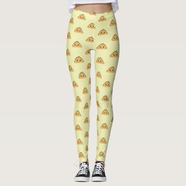 Leggings Cute Kawaii Taco (Devant)