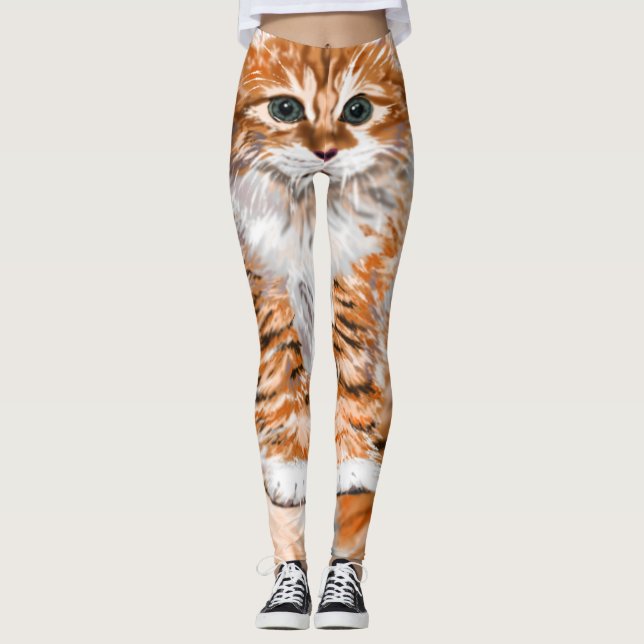 Leggings Cute Kitty (Devant)