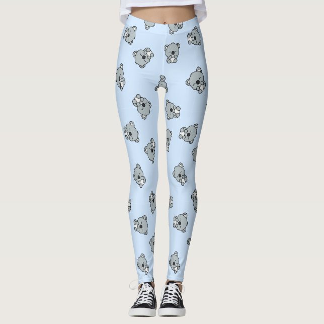 Leggings Cute Koala Motif (Devant)