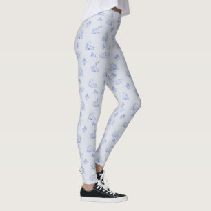 Leggings Cute pays Goose Toile Motif