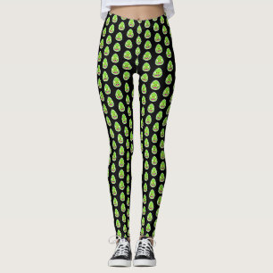 Leggings Cute pixellisé oeuf monster café tasse timon ba