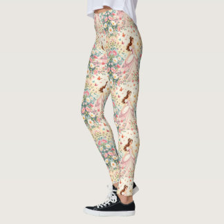 Leggings Cute princess with butterflies