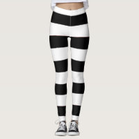 Cute tendance noir et blanc rayures femmes