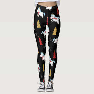 Leggings Cute Unicorn Motif de vacances