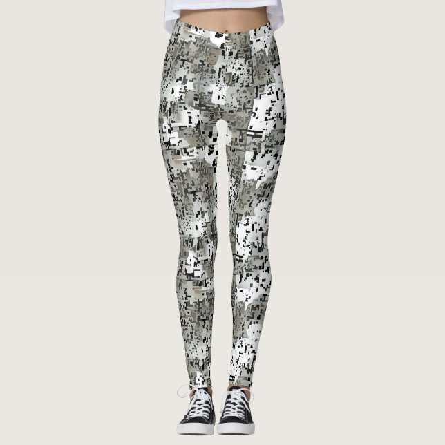 Leggings Cyberdazze Légendes anti-reconnaissance faciale #4 (Devant)