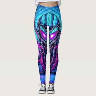 Leggings Cyberpunk Vibe héroïque