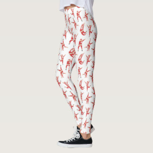 Leggings Dabing Père Noël Fun Motif de Noël