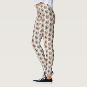 Leggings Dachshund (Smooth) Peinture - Art Chien original