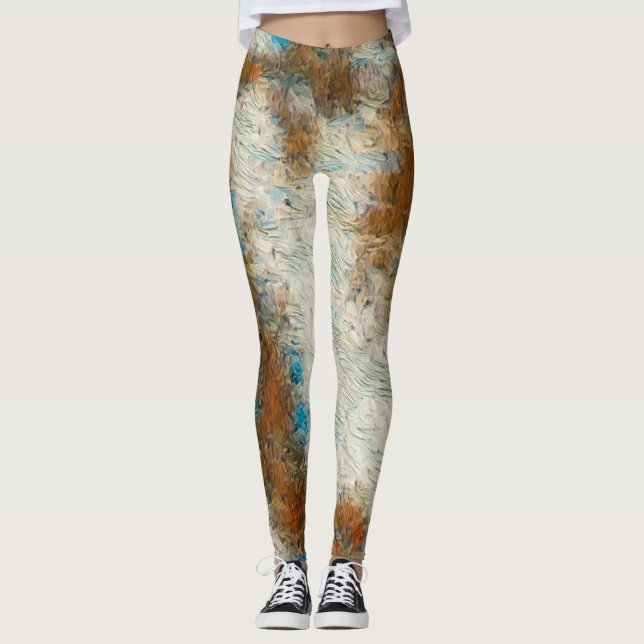 Leggings d'amour de la Terre (Devant)