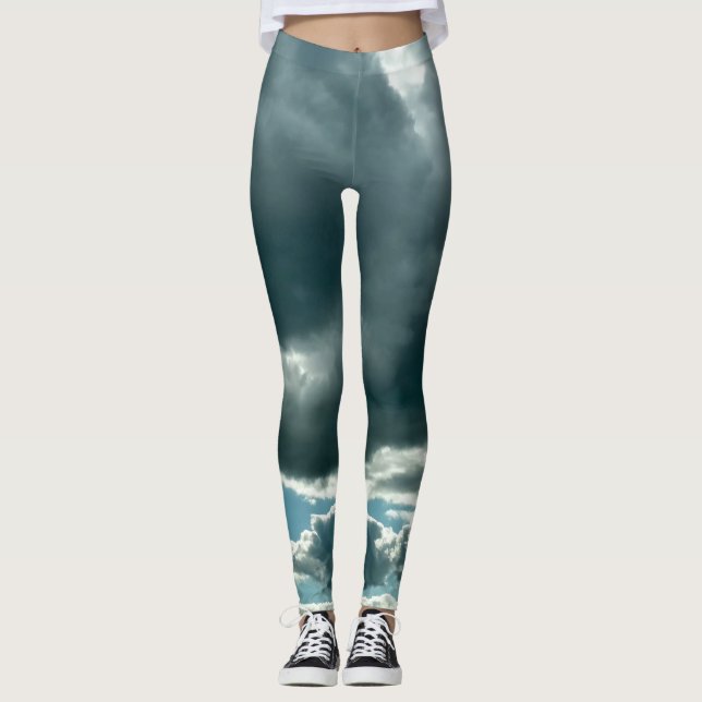 Leggings Dans les nuages (Devant)