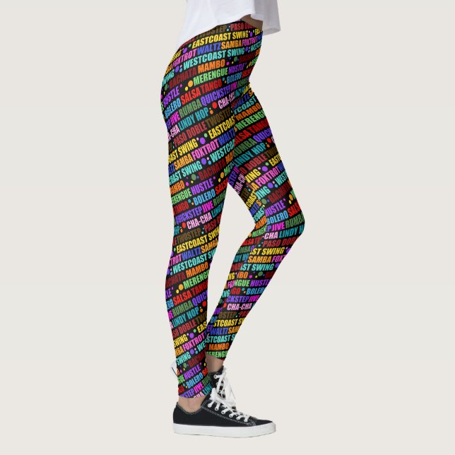 Leggings Danse de salle de bal | Styles de danse | Impressi (Droite)