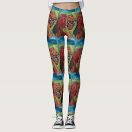 LEGGINGS DANSER PAR L'ARTISTE PAULA REILLY.