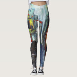 Leggings d'art "El Toro"