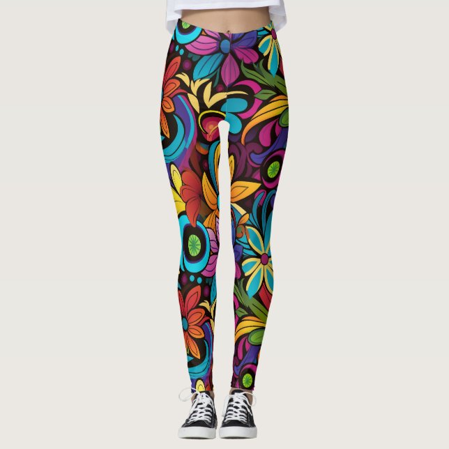 Leggings d'art super (Devant)