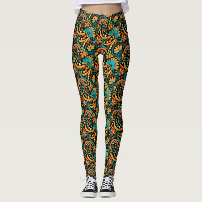 Leggings d'art super (Devant)