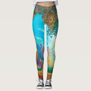 Leggings Daybreak Maxfield Parrish