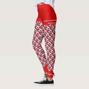 Leggings de balle de football d'équipe avec faux s