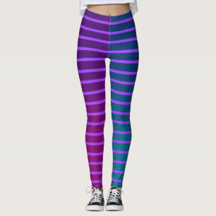 Leggings de bandes de déformations mi-Parti