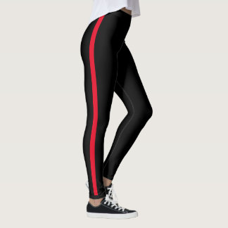 Leggings de bandes latérales personnalisées