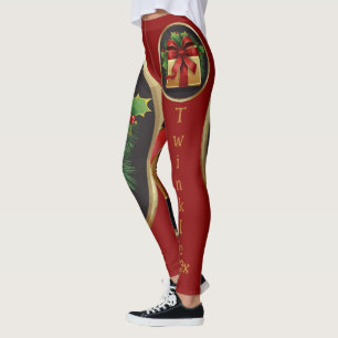 Leggings de boîte à double