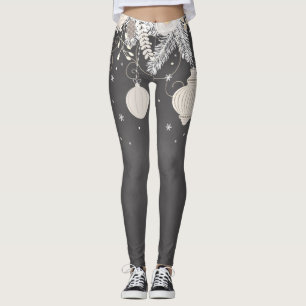 Leggings de ceinture de Noël