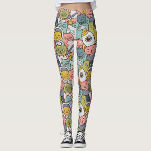 Leggings de chats spatiaux cool