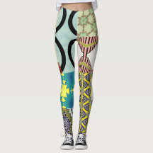 Leggings DE COLLAGE CONTEMPORAIN