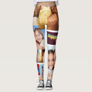 Leggings de collection de photos personnalisées 7