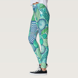Leggings de conception avec motif défaillant