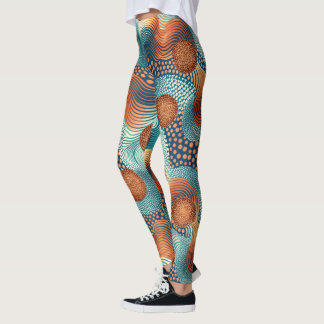 Leggings de conception avec motif défaillant