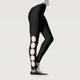 Leggings de conception de base-ball