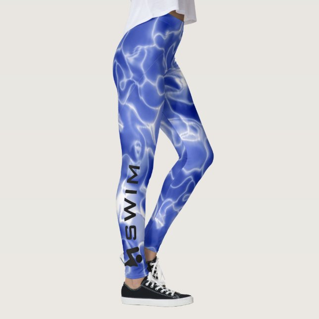 Leggings de conception de natation (Droite)