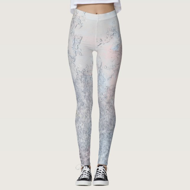 Leggings de conception glacée congelée (Devant)