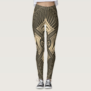 Leggings de conception numérique 3D colorés - Parf