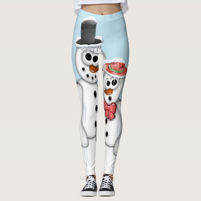 Leggings de couple de motoneige (Devant)