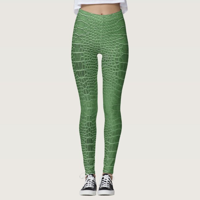 Leggings de crocodile (Devant)