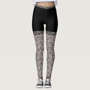 Leggings De dentelle-Dentelle de luxe