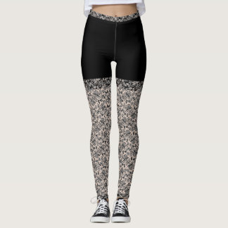 Leggings De dentelle-Dentelle de luxe