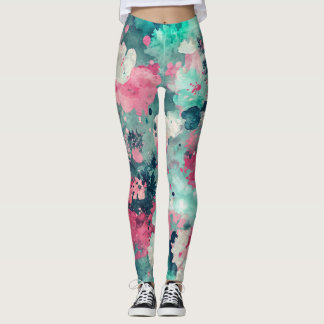Leggings de designer à motif défaillant