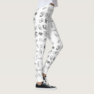 Leggings de dessin de ligne Taylor Eras