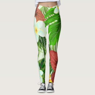 Leggings de forêt tropicale de la Jungle tropicale