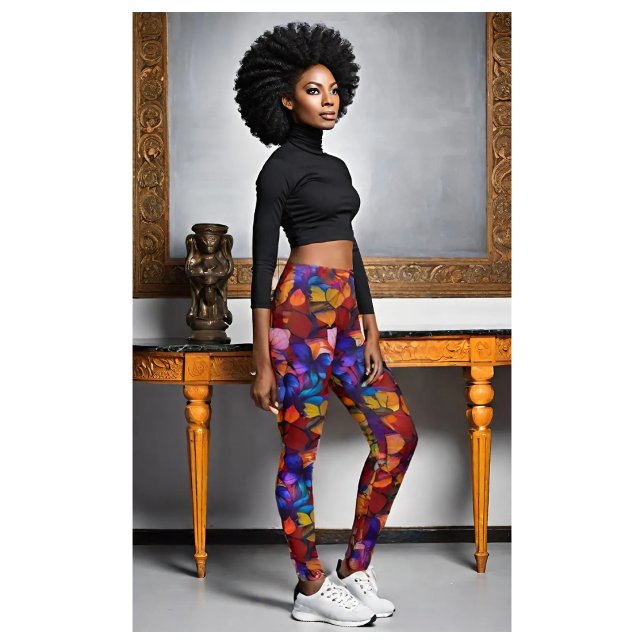 Leggings de fusion florale (Créateur téléchargé)