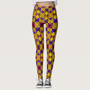 Leggings de géométrie ethnique