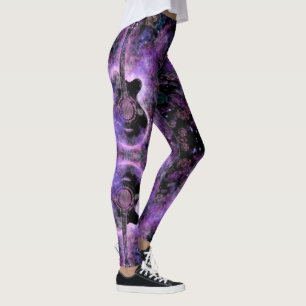 Leggings de guitare Rock N Roll Cadeau de musique 
