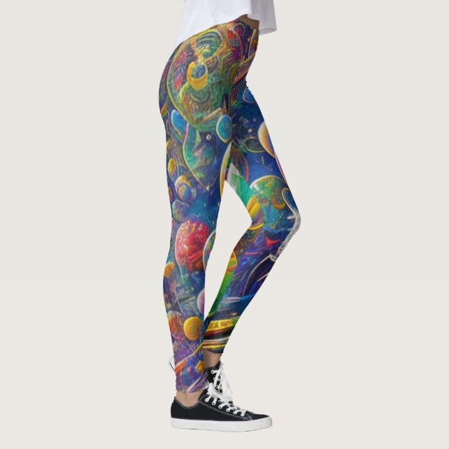 Leggings de la course spatiale (Droite)