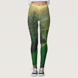 Leggings de la montagne verte