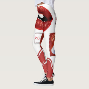 Leggings de la Saint-Valentin