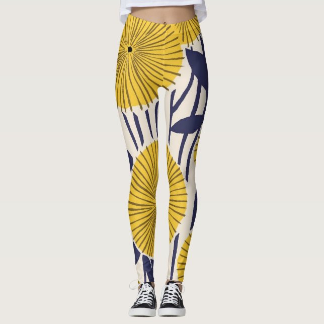 Leggings de la tribu des filles (Devant)