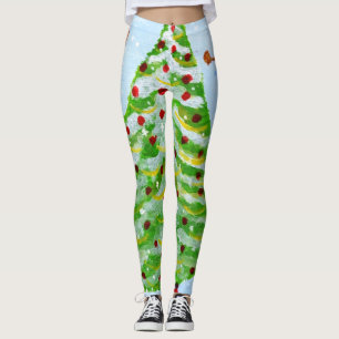 leggings de l'arbre de Noël